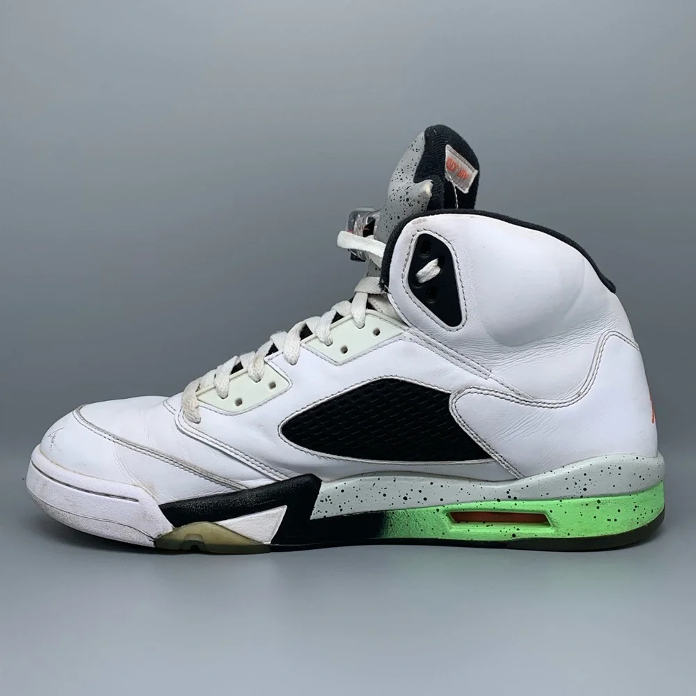 Air‎ Jordan 5 Retro Poison Green Shoes Men’s Sz 13